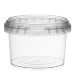 Picture of TP Plastic pot rond 280ml met veiligheidssluiting inclusief deksel