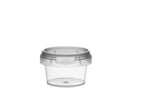 Picture of TP Plastic pot rond 30ml met veiligheidssluiting inclusief deksel